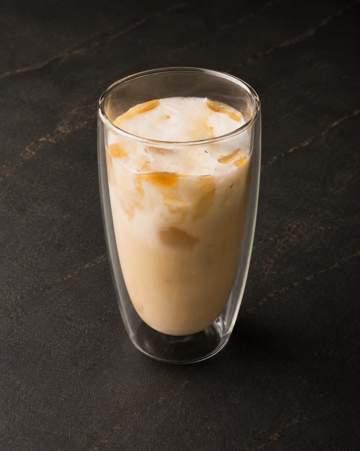 Caramel Macchiato at NIMA Cafe, Cherngtalay