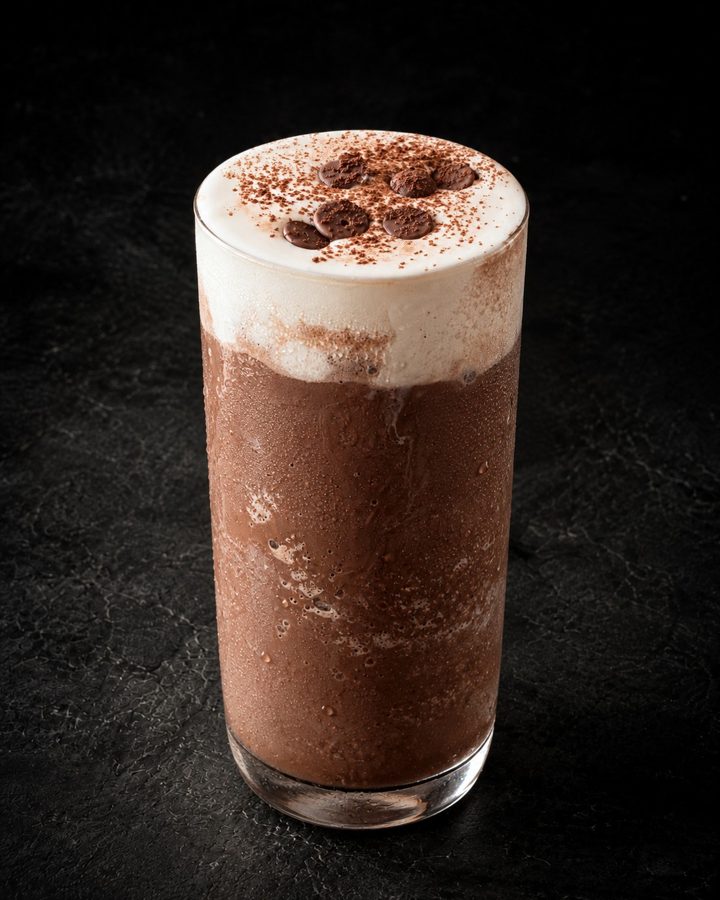 Chocolate Milk Shake at NIMA Cafe, Cherngtalay