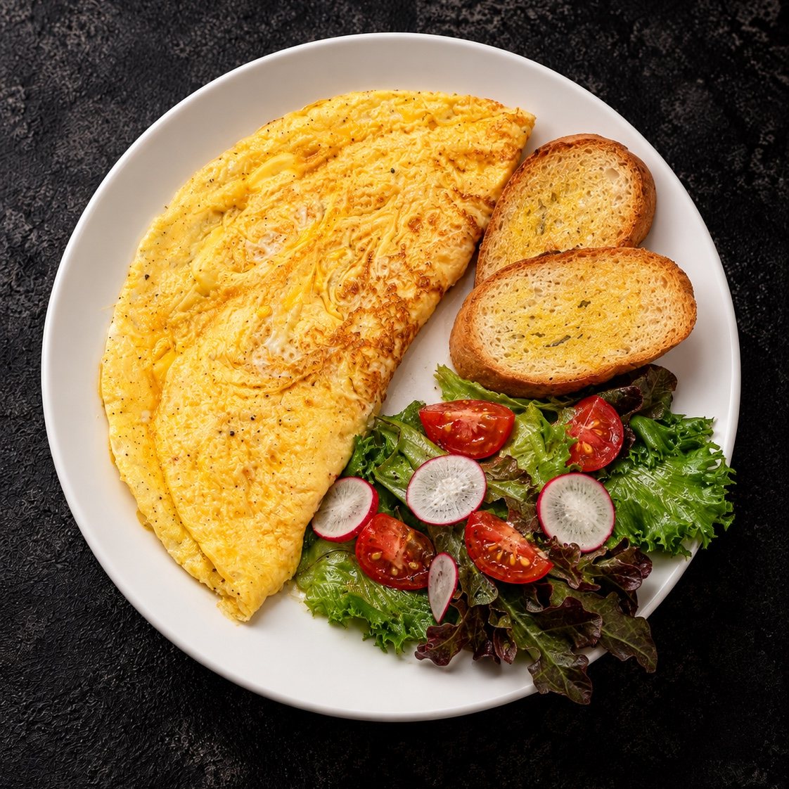 Omelette at NIMA Cafe, Cherngtalay