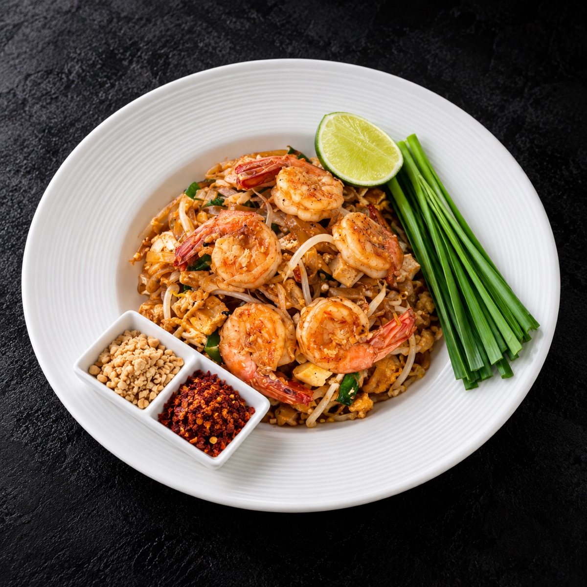 ผัดไทยกุ้ง ที่ NIMA Cafe เชิงทะเล