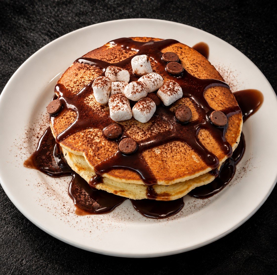 Pancakes at NIMA Cafe, Cherngtalay